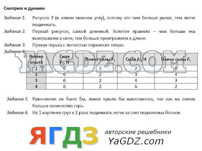 Задачи и вопросы по физике гдз