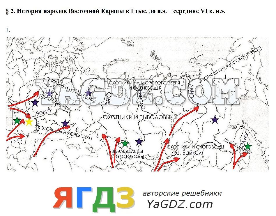 История 6 класс готовые задания в рабочей тетради крюкова